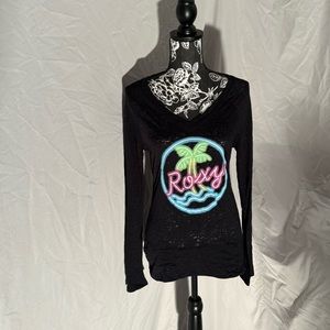 Roxy neon burnout long sleeve